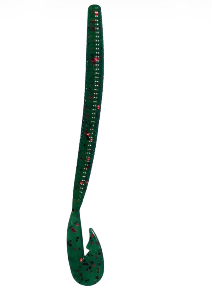 SPEED WORM 10" watermelon red