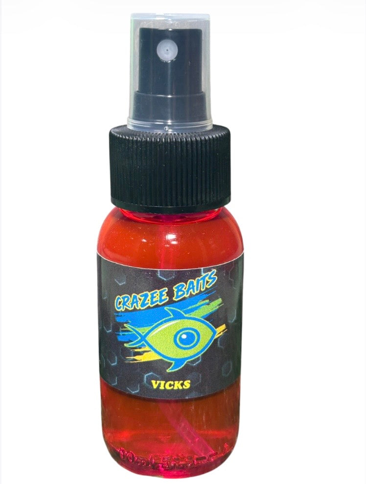 Crazee Baits (vicks) spray
