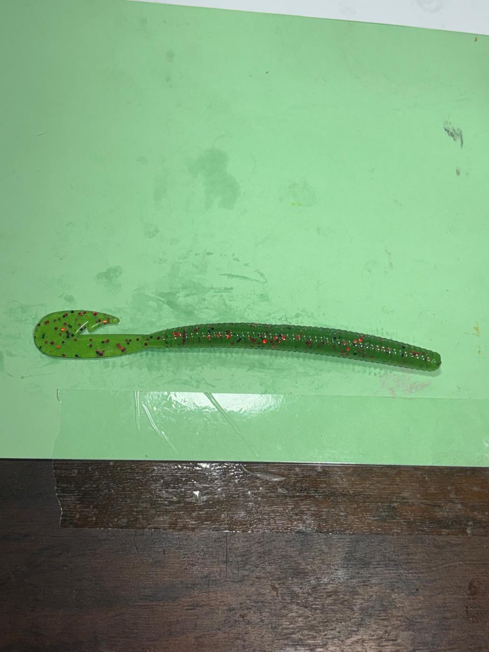 ๐ฃ Speed Tail Worm โ Custom Hand-Poured Soft Plastic Lure | 1 Bait Co.