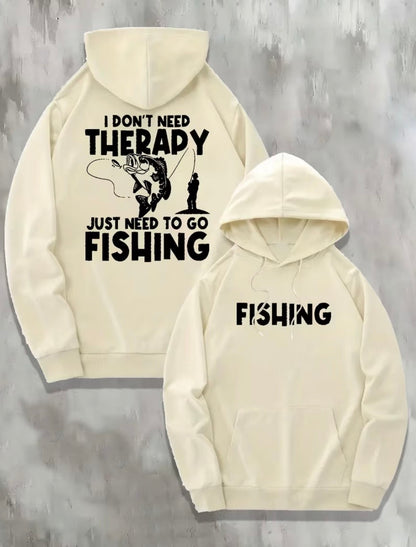 Fishing Therapy Hoodie