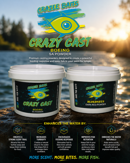 Crazy Cast Boeing SA Powder – Crazee Baits