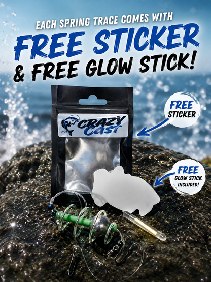 🎣 Crazy Cast Trace Pack – Spring Trace & Dart Trace (Millie Bomb Setup)