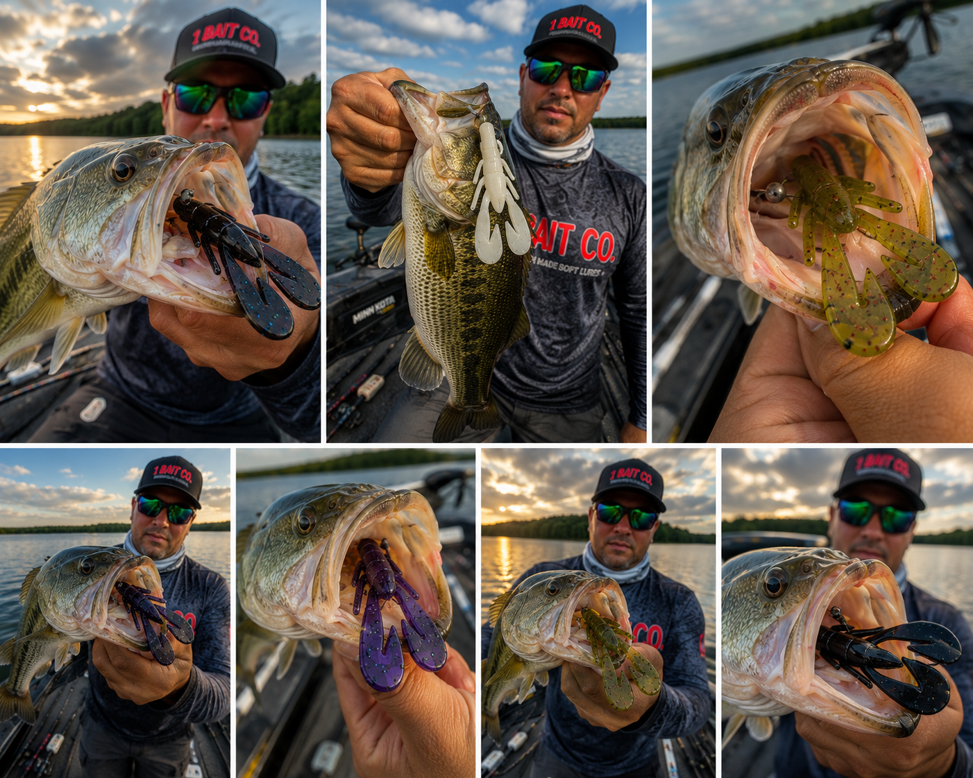 Clawz Creature 90mm | Hand-Poured Soft Bait – 1 Bait Co.