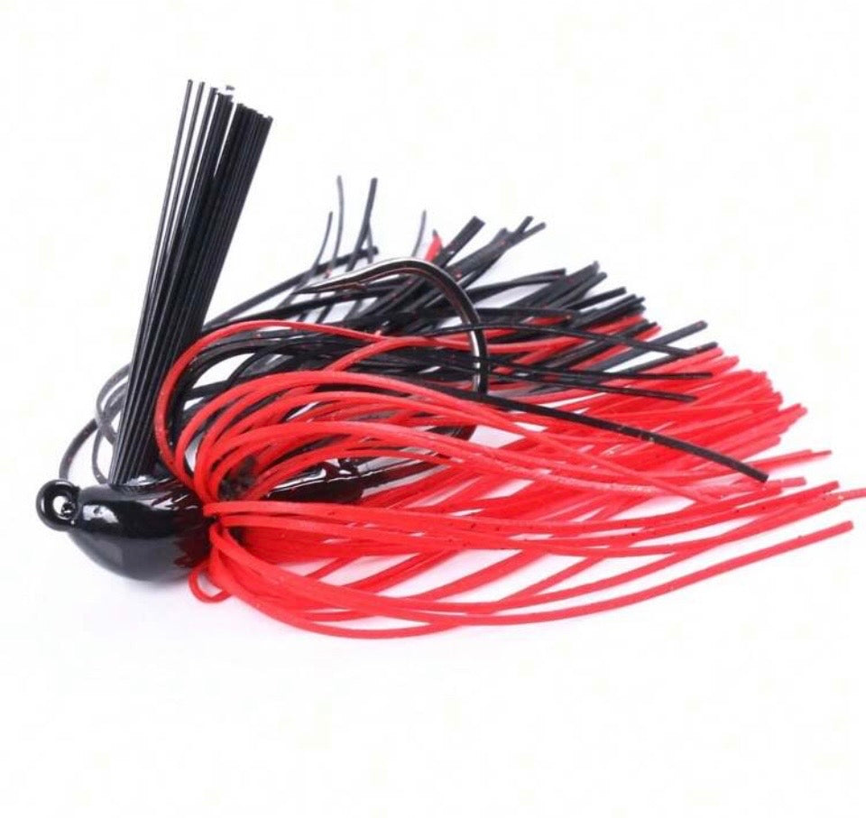 10g Egg Jighead ( red mix )