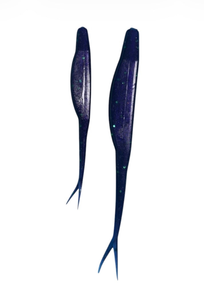 FLUKES 4"& 5" purple