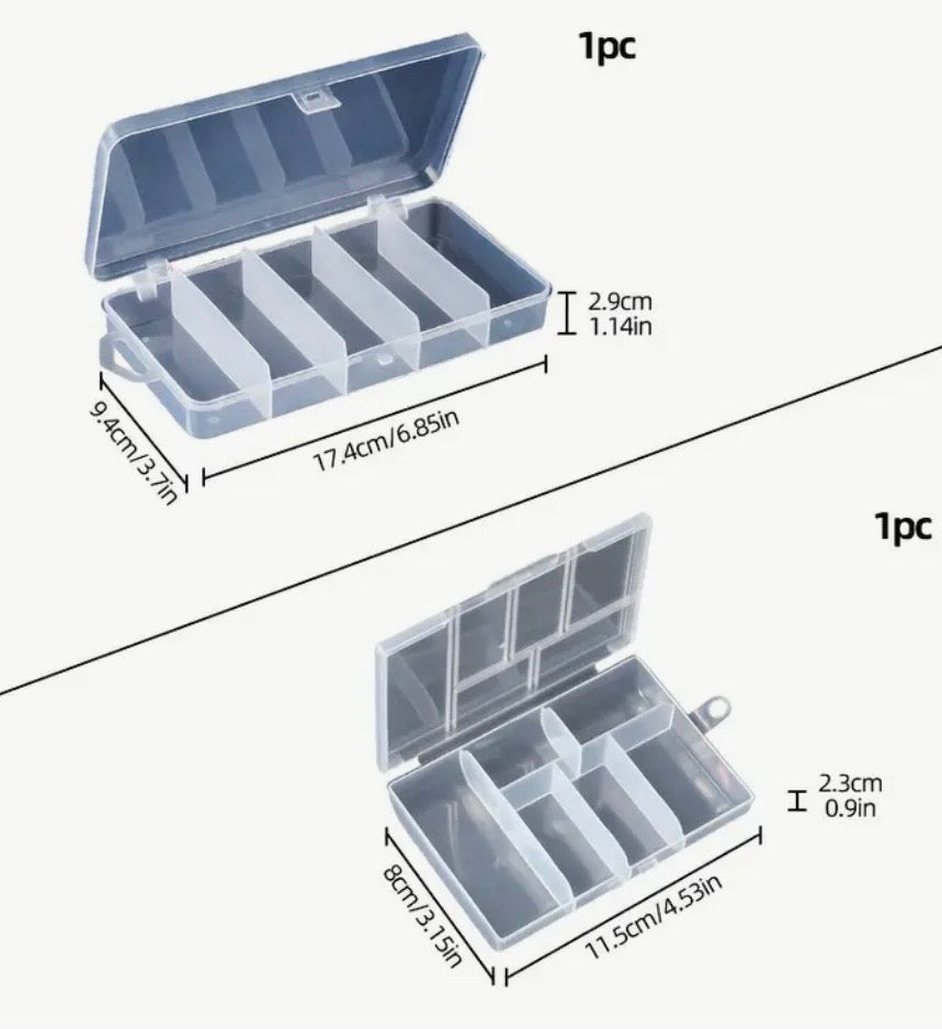 3-Layer Large Tackle Box with 606pcs Fishing Lure Kit & Accessories