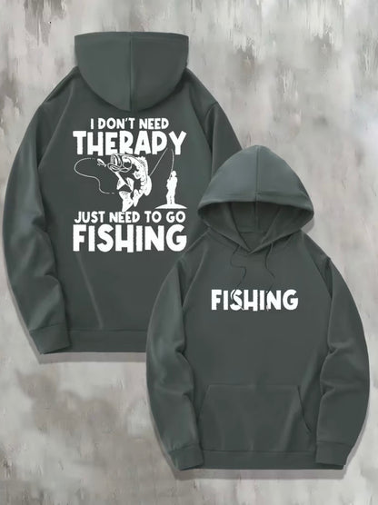 Fishing Therapy Hoodie