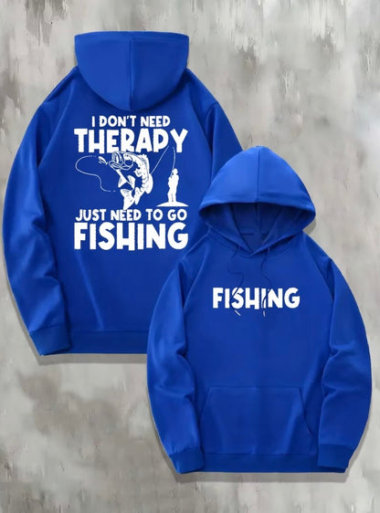 Fishing Therapy Hoodie