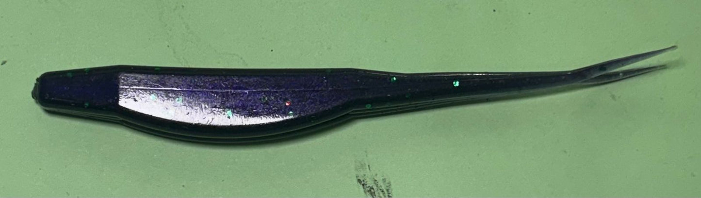 Crazy Cast MYEOL Slim Paddle Tail Soft Plastic Lure – Large 13cm | 1 Bait Co.