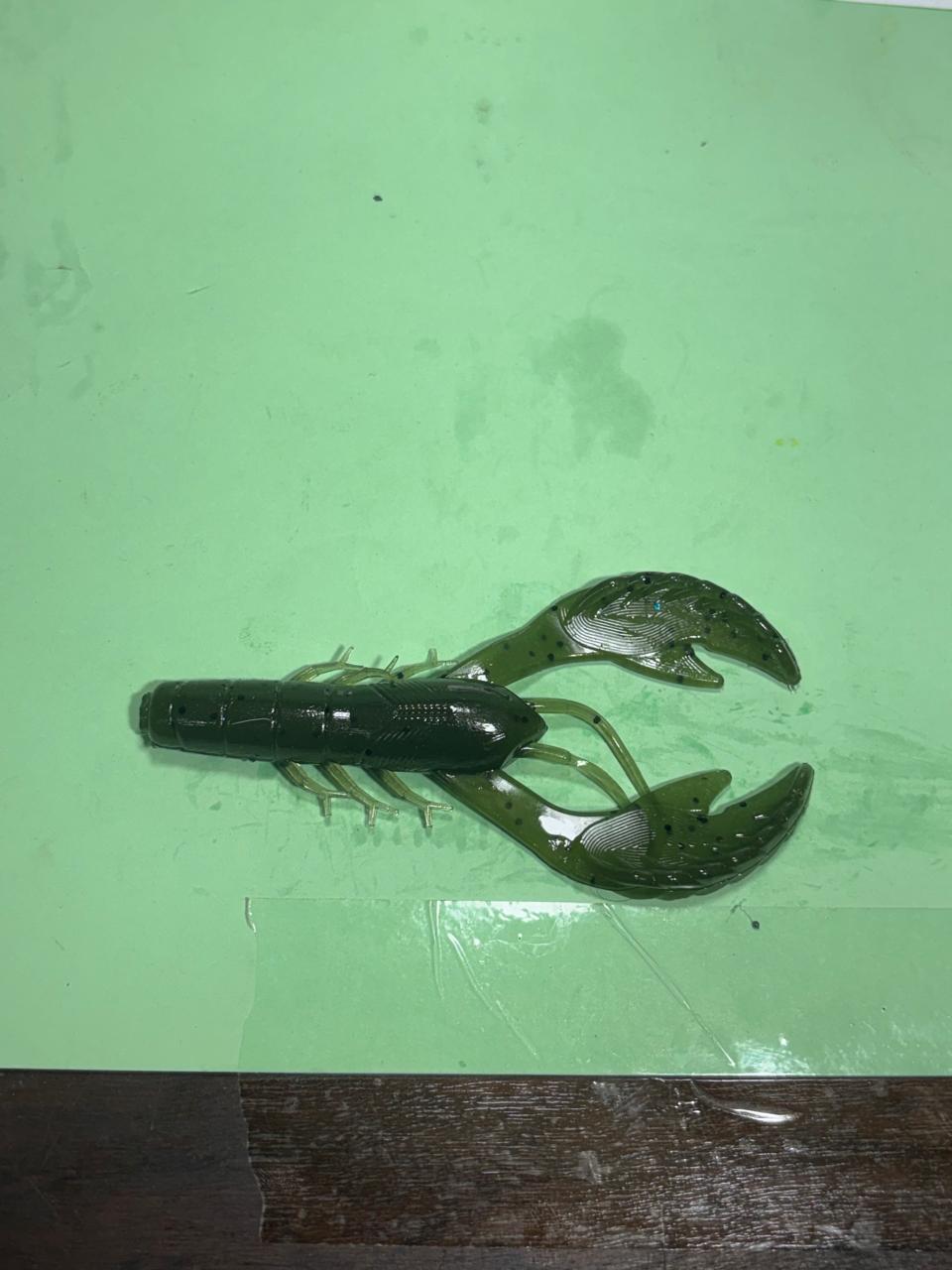 Crazy Cast Creature Craw 90mm Wide Claw – 1 Bait Co. Custom Soft Lure